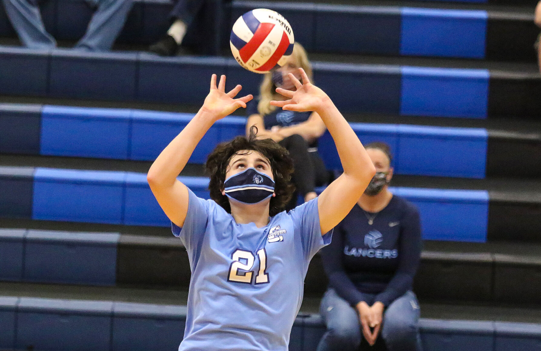 Belleville East vs. Alton Marquette boys volleyball